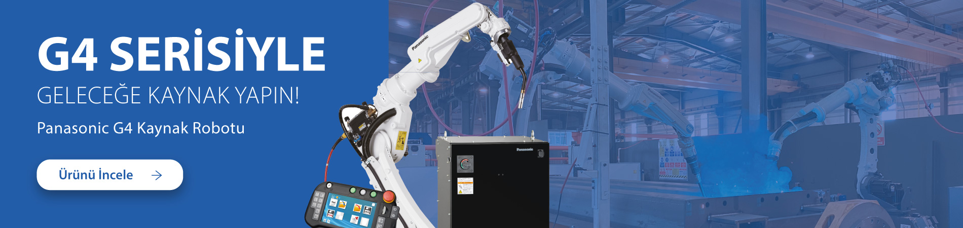 Panasonic Kaynak Robotları